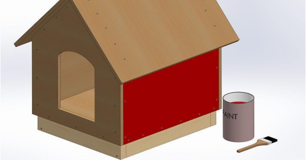 how to build a dog kennel out of wood featured image